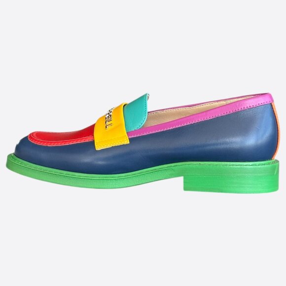 Chanel Pharrell Multicolor Penny Loafers - Picture 6 of 8